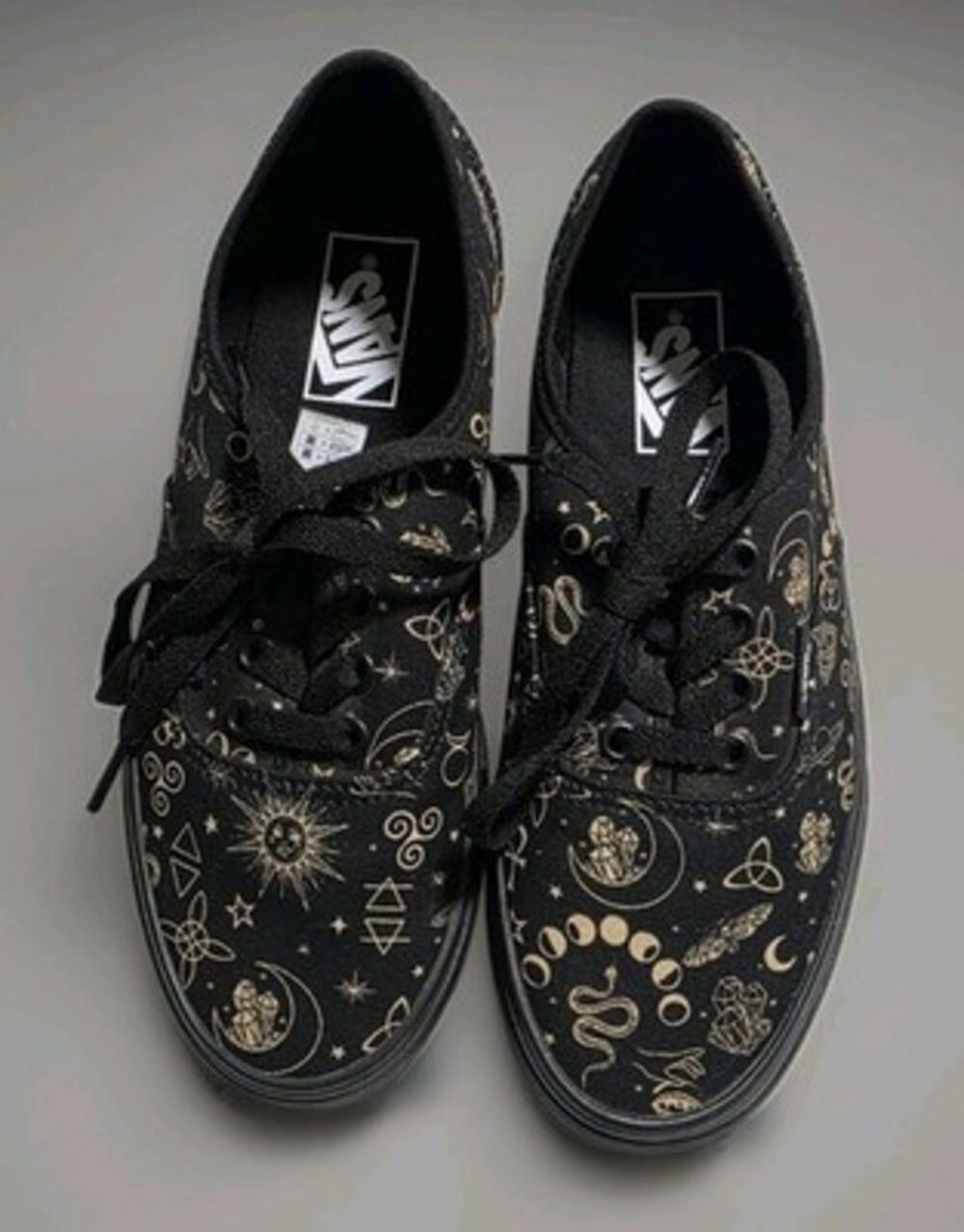 Vans Witchy Vibes Halloween Gothic Shoes Sneakers Men's 6 Women's 7.5 - NEW!